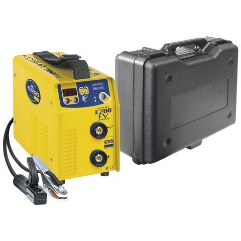 094125F7-21D4-494F-B947-C0996509C36B-large.jpg GYS GYSMI E200 FV Dual Voltage 110V/230V Inverter Arc Welder (MMA) 200Amp - Image 1