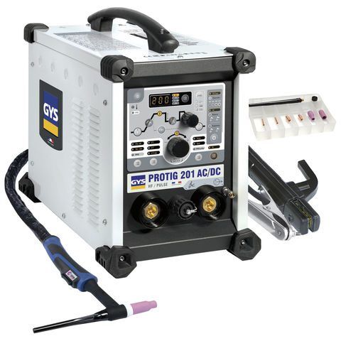 92ABB125-7D76-4570-BD79-31A69614D225-large.jpg GYS ProTIG 201 AC/DC TIG Welding Machine with Torch & Accessories - Image 1