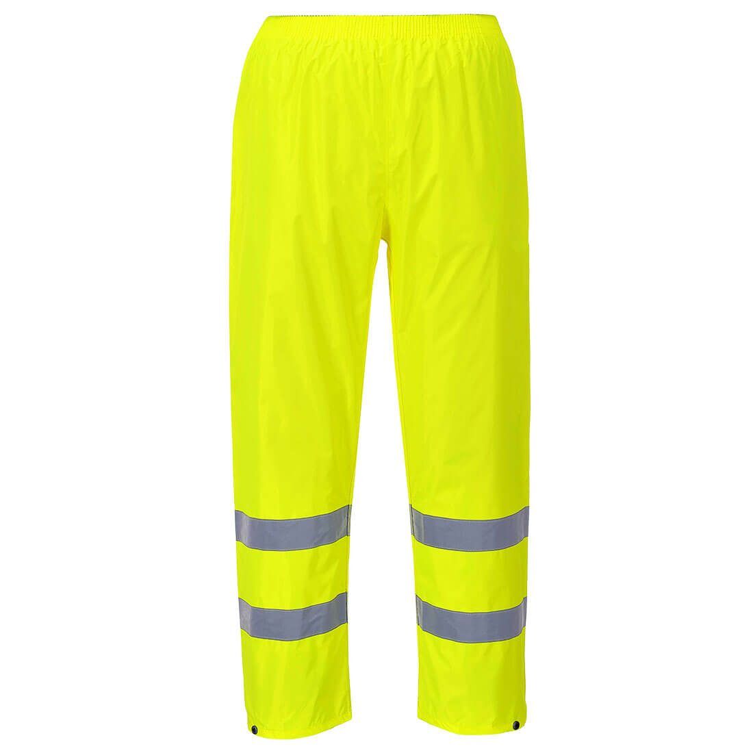 H441YER.jpg Hi-Vis Rain Trousers Yellow - Image 1