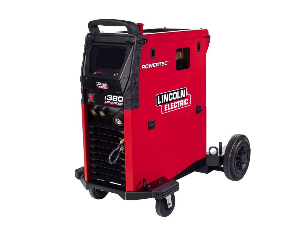 Lincoln Powertec i380C Advanced MIG/MAG Welder Power Source - 400v, 3ph - Image 1