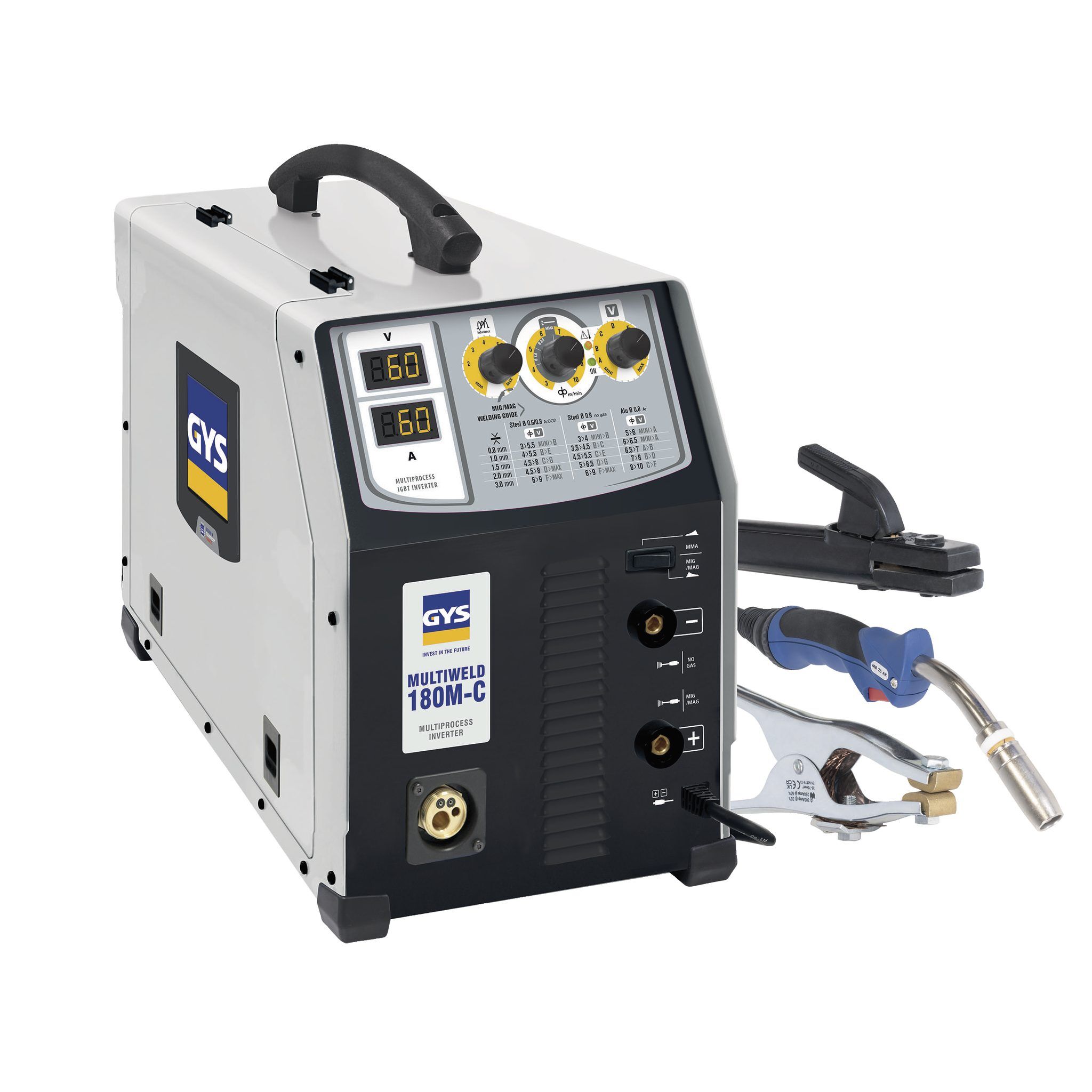 The GYS MultiWeld 180C GYS MultiWeld 180C- Mig/Mag/MMA Full Package