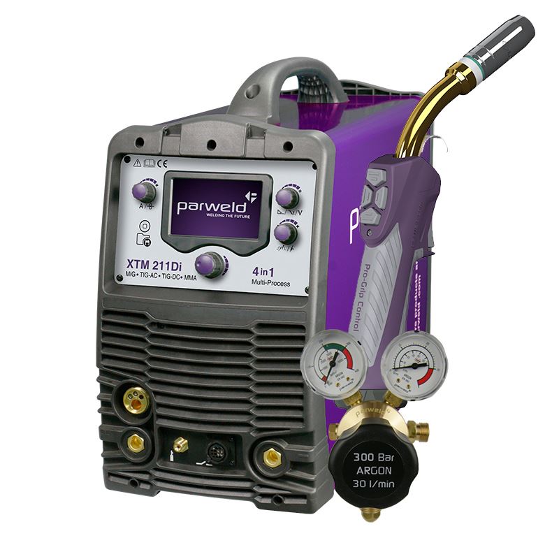 Parweld XTM 211Di MIG Inverter 4-in-1 | Dual Voltage - Image 1