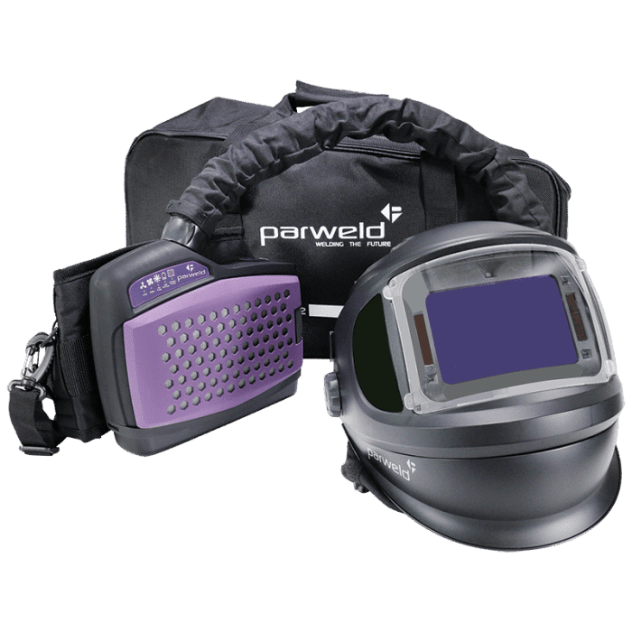 Parweld XR943A Welding & Grinding PAPR Air Fed Helmet Bundle - Image 1