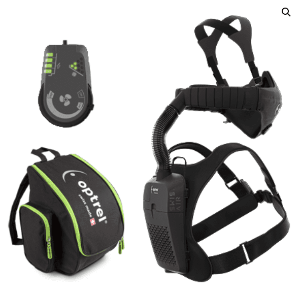 Optrel Swiss Air PAPR - Air Fed Half Face Mask - Image 1