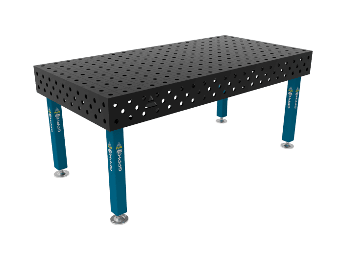 Traditional Welding Table PLUS 2M x 1M (System 16) - Image 1