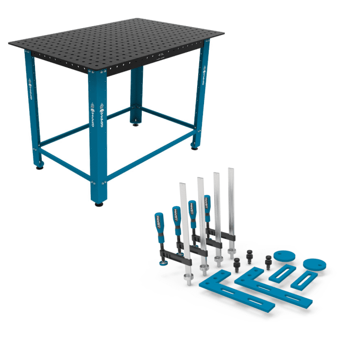 DIY Welding Table 1.2M x 0.8M with Toolkit - Starter Package - Image 1