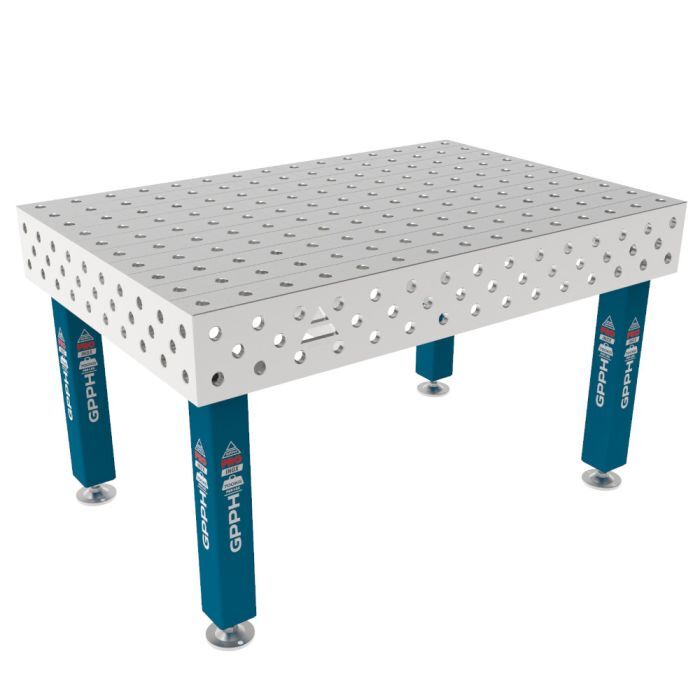 pro150100.nowheels INOX Stainless Steel Welding Table PRO - 1.5M x 1M - Image 1