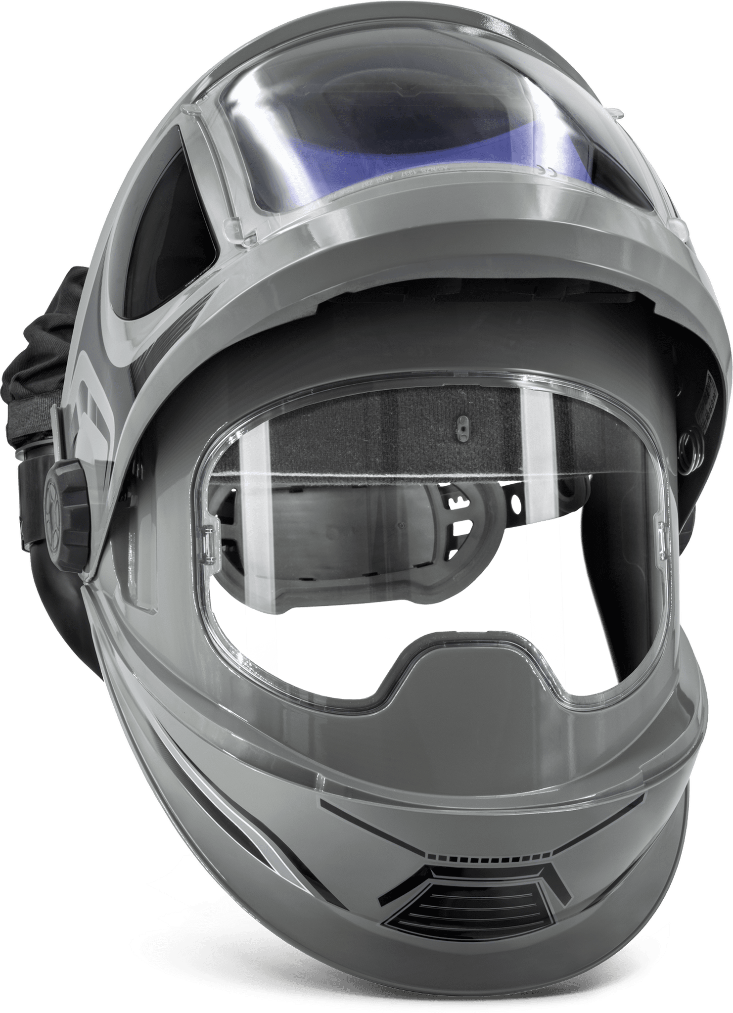 GYS Flip Front Air-Fed Welding & Grinding Helmet - Image 1