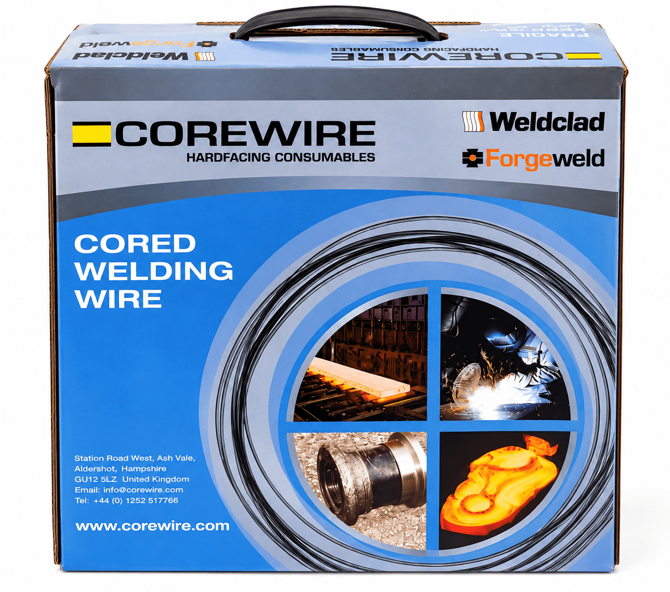Corewire Weldclad Hardfacing Wire Box hard facing wire